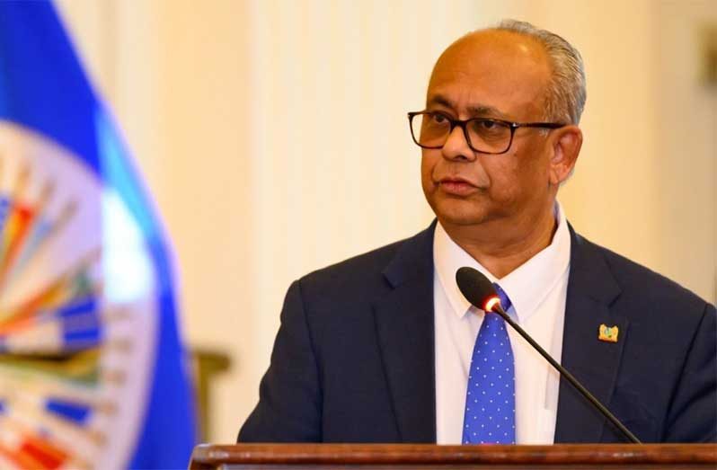Secretary General of the Organization of American States (OAS), Albert Ramdin