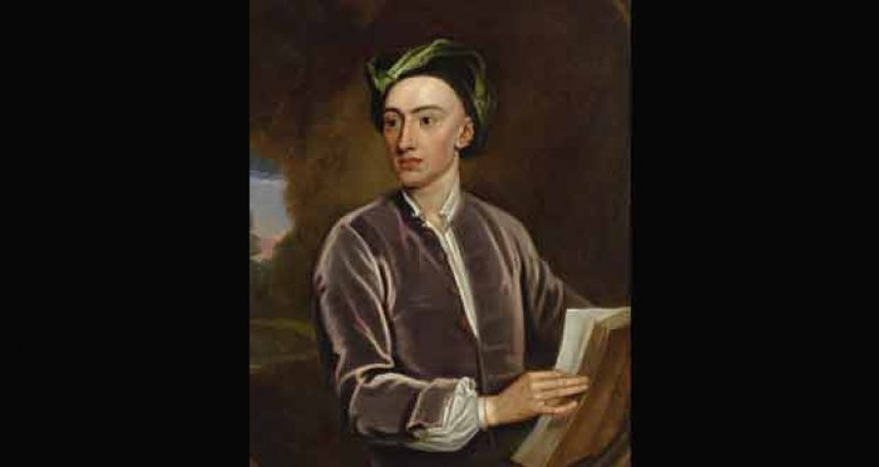 (Alexander Pope, painted by Sir Godfrey Kneller)