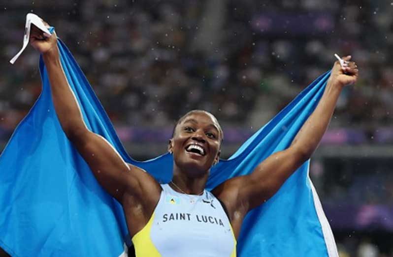 Julien Alfred created history by winning St Lucia’s first ever Olympic medals at the Paris Olympics