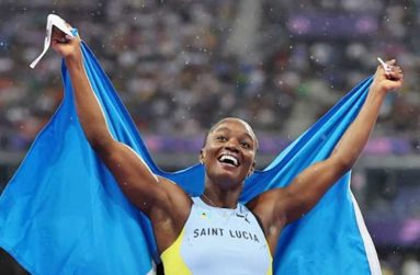 Julien Alfred is the first St Lucian to medal at the Olympics.