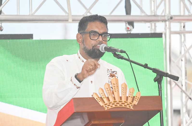 President Dr. Irfaan Ali