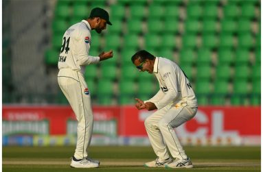 Noman Ali has been Shan Masood's trump card in Lahore • Getty Images