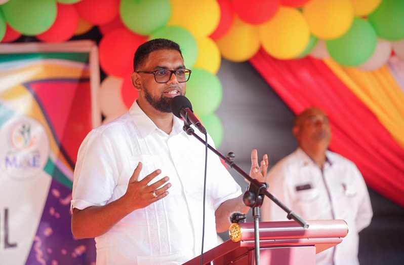 President, Dr. Irfaan Ali