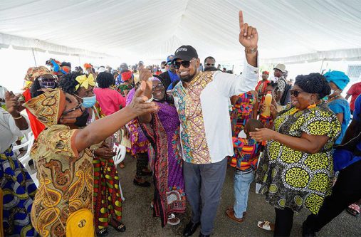 President, Dr Irfaan Ali greeted on his arrival at a previous Emancipation Day Cultural Diversity Festival