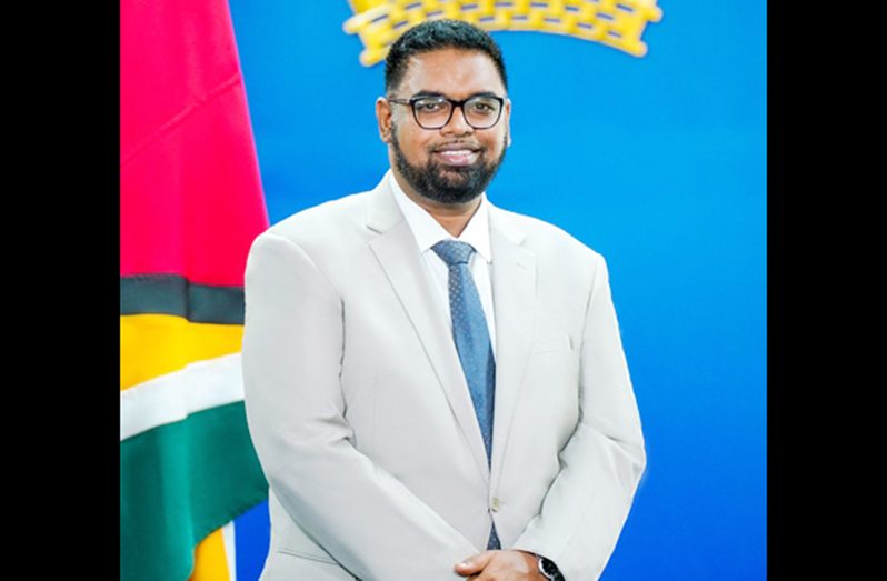 President, Dr Irfaan Ali