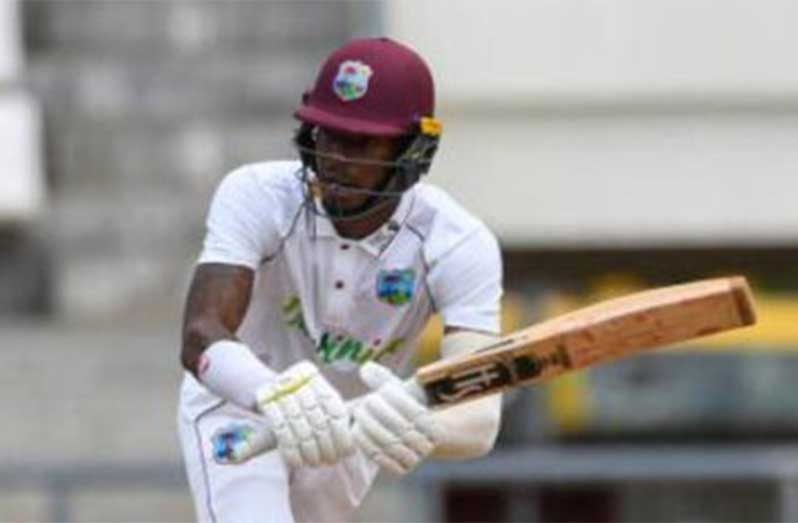 Alick Athanaze topscored for West Indies ‘A’ with 65