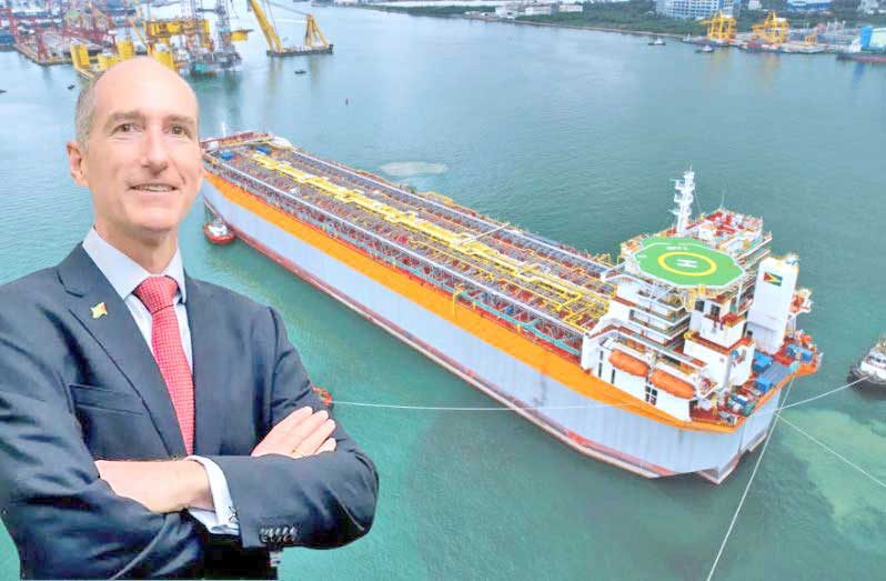 ExxonMobil Guyana's President Alistair Routledge