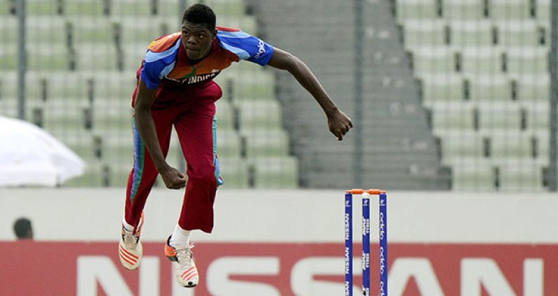 Justin Langer was particularly impressed by Alzarri Joseph, West Indies highest wicket-taker at the Under-19 World Cup this year.