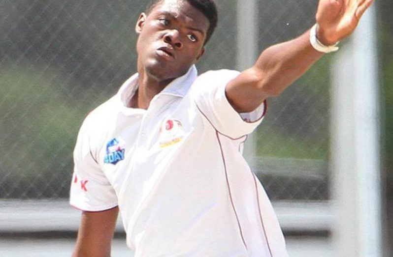 Alzarri Joseph has been called up to replace the injured Kemar Roach