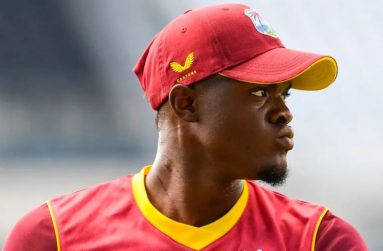 Alzarri Joseph is one of West Indies' brightest fast-bowling prospects. (AFP/Getty Images)