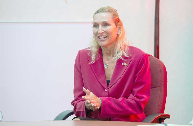 US Ambassador to Guyana, Nicole Theriot