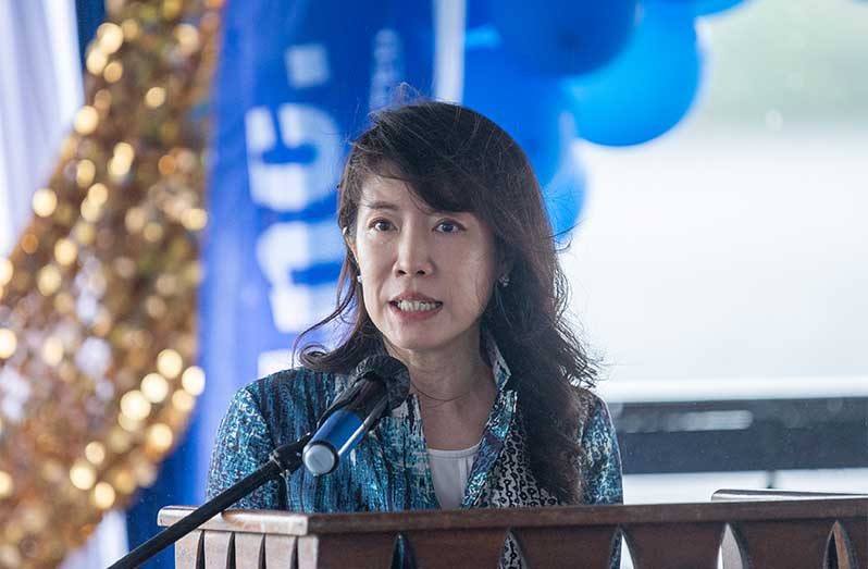 Ambassador of the People’s Republic of China to Guyana, Ambassador Yang Yang (Delano Williams photo)