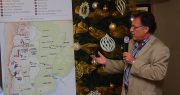 Argentinean Ambassador to Guyana, Mr Luis Alberto Martino, as he explained the origin of the sophisticated Argentine wines