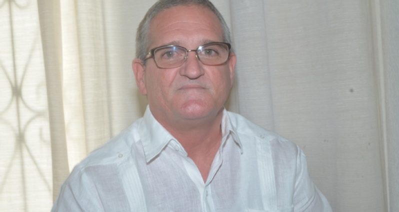 Cuba’s Ambassador to Guyana Julio César González Marchante