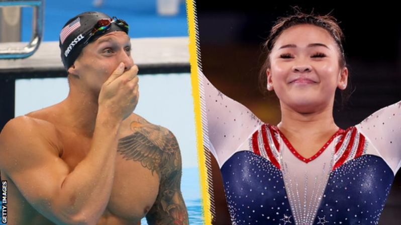 Caeleb Dressel and Sunisa Lee both won gold for the United States on day six of the Olympic Games