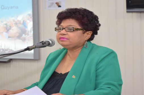 Minister of Social Cohesion, Amna Ally