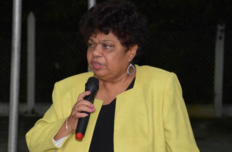 Minister of Social Protection Amna Ally