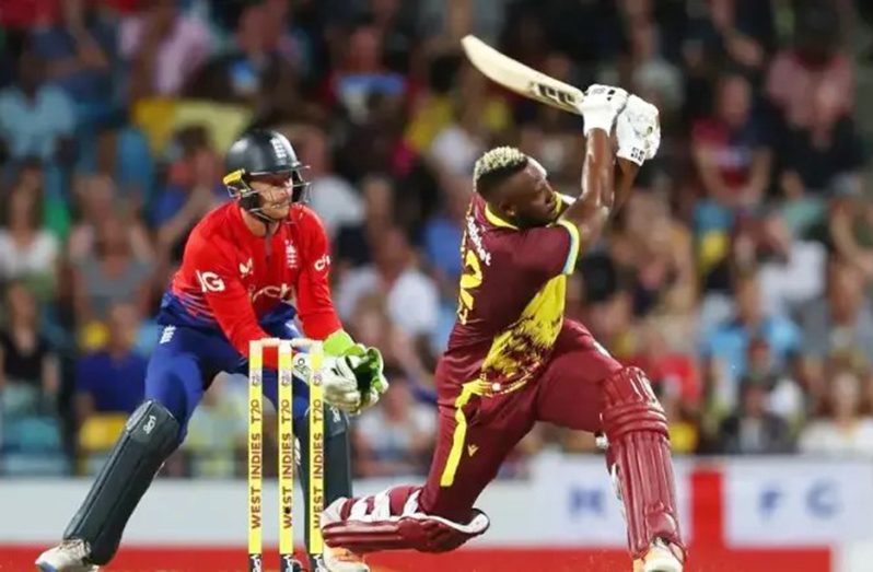 Andre Russell scored at a strike rate of 169.35 in the series against England (Photo: Getty Images)