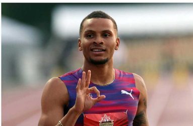Andre De Grasse has his sights on the 2028 Olympics