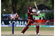 WINDHOEK, NAMIBIA – JANUARY 18: Jewel Andrew of the West Indies bats during the ICC U19 Men’s Cricket World Cup 2026 match between West Indies and Afghanistan at HP Oval on January 18, 2026, in Windhoek, Namibia. (Photo by Matthew Lewis-ICC/ICC via Getty Images)
