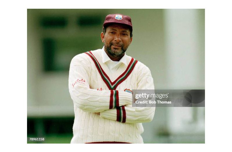 West Indies fast bowling great Sir Andy Roberts