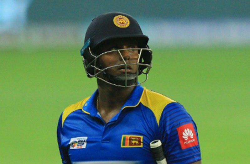 Sri Lanka's Angelo Mathews to return home from West Indies tour