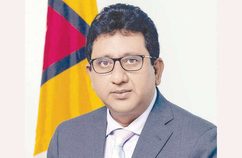 Attorney General and Minister of Legal Affairs Anil Nandlall, S.C.