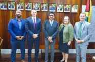Attorney-General and Minister of Legal Affairs, Anil Nandlall, SC, on Monday, engaged senior representatives of several United States law-enforcement agencies