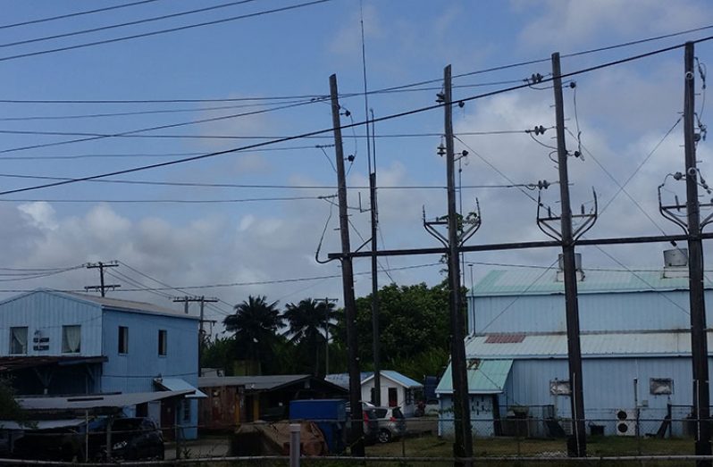 The GPL power station at Anna Regina, Region Two