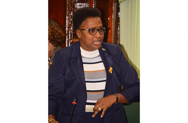 Junior Minister of Public Infrastructure Annette Ferguson