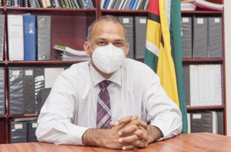 Minister of Health, Dr Frank Anthony
