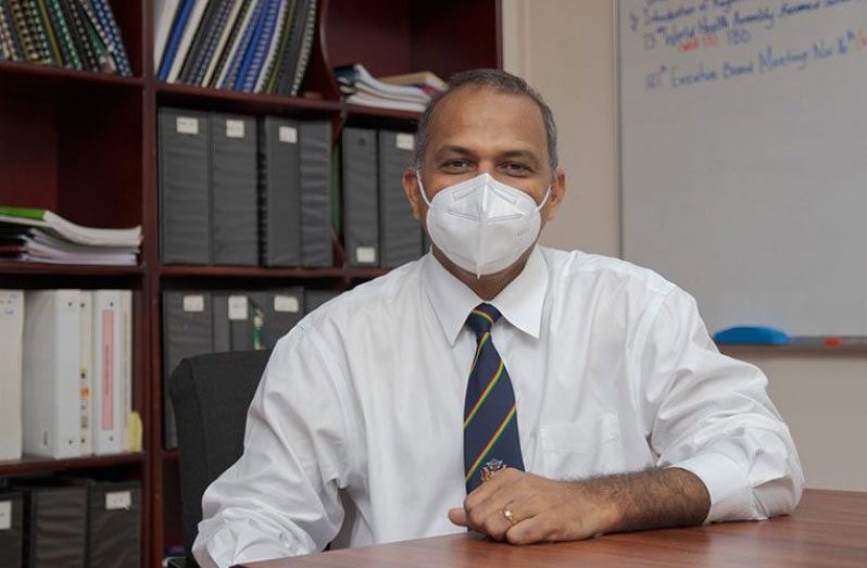 Health Minister Dr. Frank Anthony