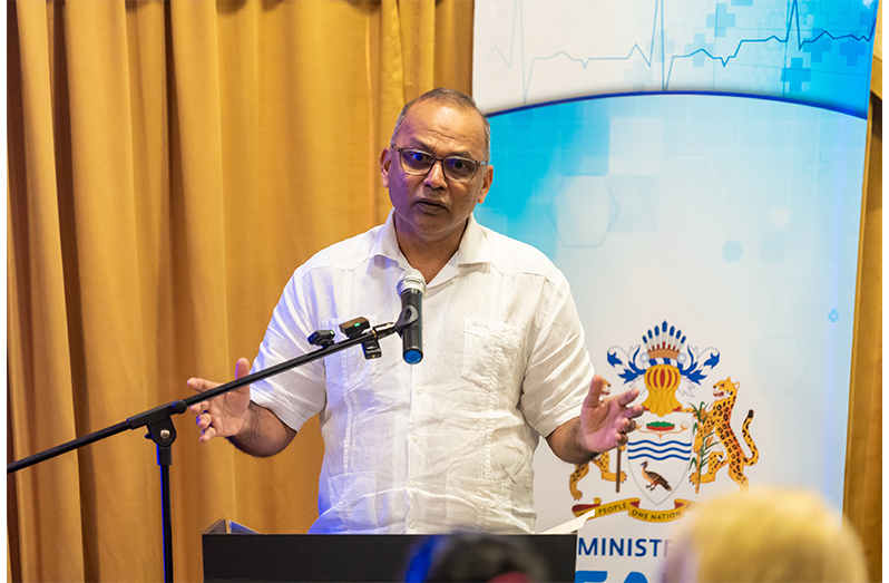 Minister of Health Dr Frank Anthony