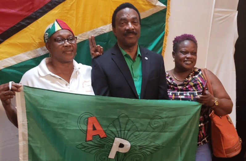 AG Williams and supporters of the coalition