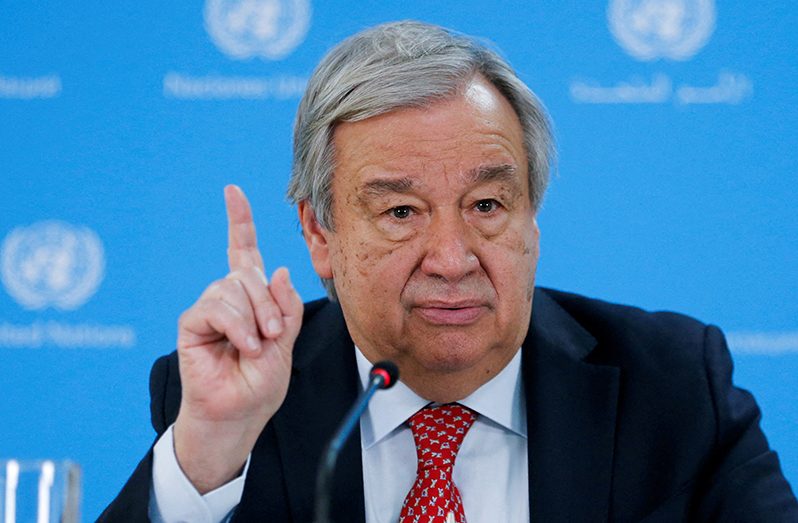 :UN Secretary-General, António Guterres (Reuters photo)