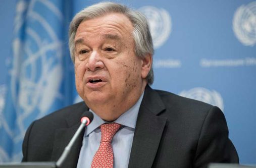 United Nations Secretary-General António Guterres