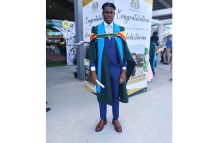 Wesley Apple when he graduated from UG