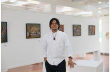 A full-time artist whose works have been sold to diplomats and art enthusiasts internationally, Dillon says that art is vital to life, and although Guyana has a strong and growing art landscape, more appreciation for art is needed (Samuel Maughn photo)