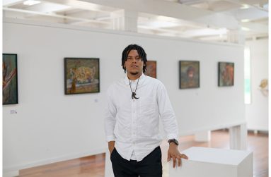 A full-time artist whose works have been sold to diplomats and art enthusiasts internationally, Dillon says that art is vital to life, and although Guyana has a strong and growing art landscape, more appreciation for art is needed (Samuel Maughn photo)