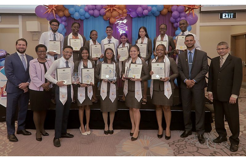 Some 13 persons, last Friday, graduated after completing Republic Bank’s Youth Link Apprenticeship Programme