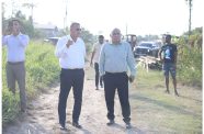 Minister of Housing, Collin Croal and his team emphasised that the area falls within a zero-tolerance squatting zone because of its proximity to critical aviation operations