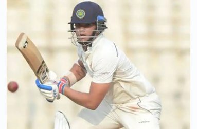 Arjun Tendulkar struck 107 from 207 deliveries for his team Goa