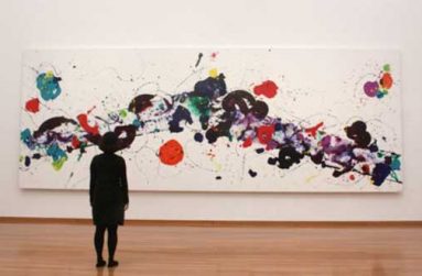 There is the story of a bright abstract Sam Francis painting which made a lady recover from persistent depression upon seeing it