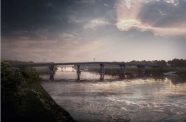 An artistic impression of the Wismar-Mackenzie bridge