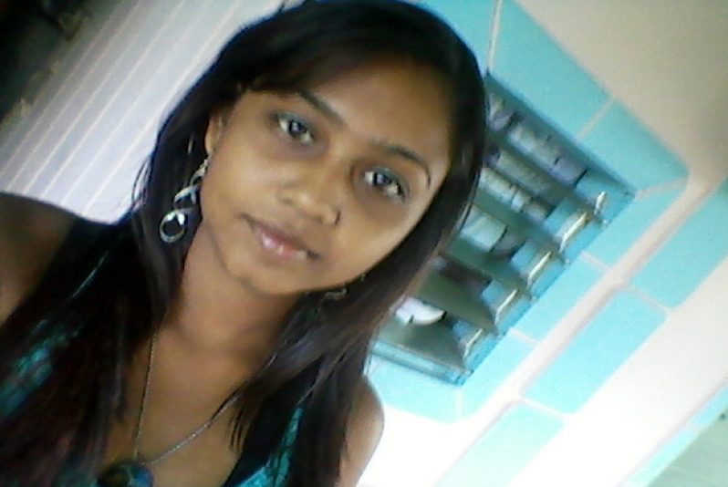 19-year-old Ashminee Harryram of Lusignan who was shot in her head while on her way home