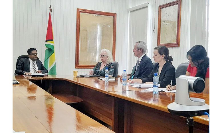 Senior Minister in the Office of the President with responsibility for Finance, Dr. Ashni Singh, on Monday, outlined the government’s plans to utilise its oil revenue to diversify its non-oil economy into a globally competitive one during an engagement with UK officials
