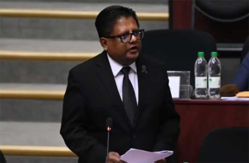 Senior Minister in the Office of the President with responsibility for Finance, Dr Ashni Singh