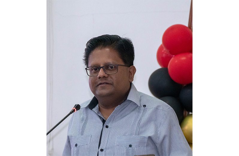 Senior Minister within the Office of the President with responsibility for Finance, Dr Ashni Singh (Japheth Savory photo)