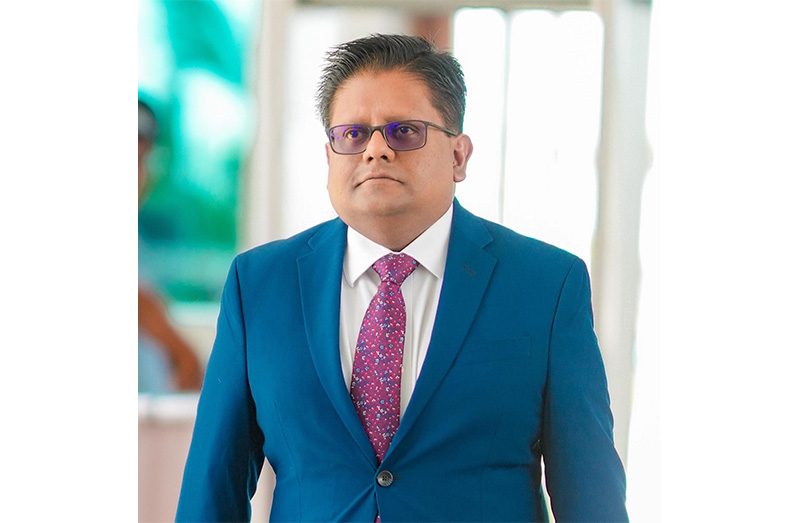 Senior Minister in the Office of the President with responsibility for Finance and the Public Service, Dr. Ashni Singh