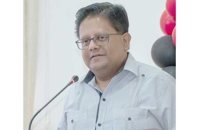 Senior Minister within the Office of the President with responsibility for Finance, Dr Ashni Singh (Japheth Savory photo)